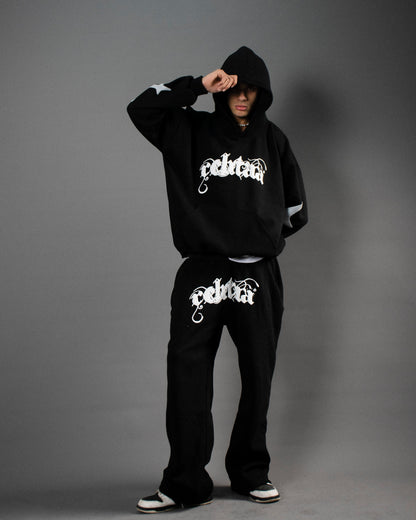 Rehla black hoodie
