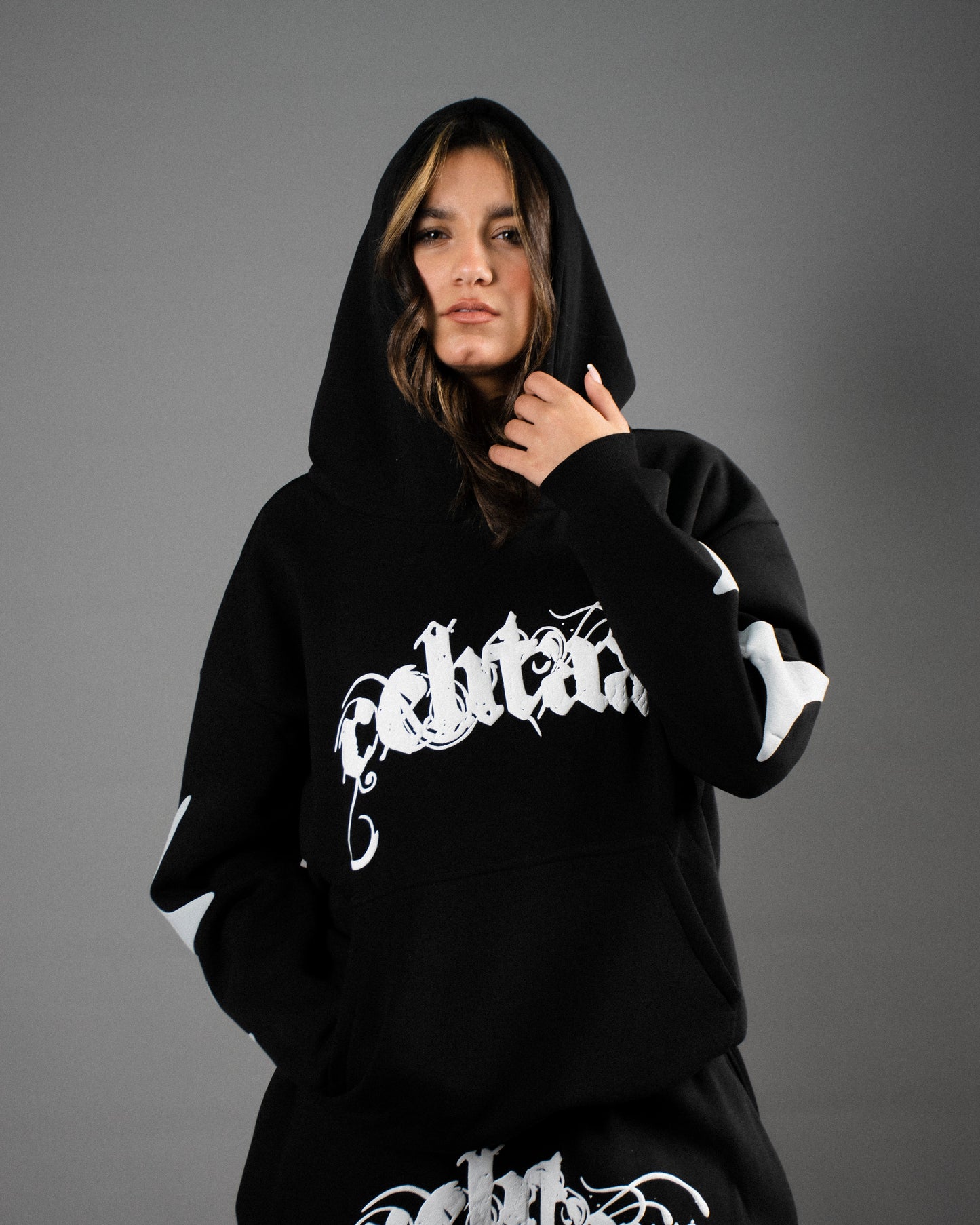 Rehla black hoodie