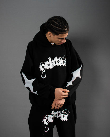 Rehla black hoodie