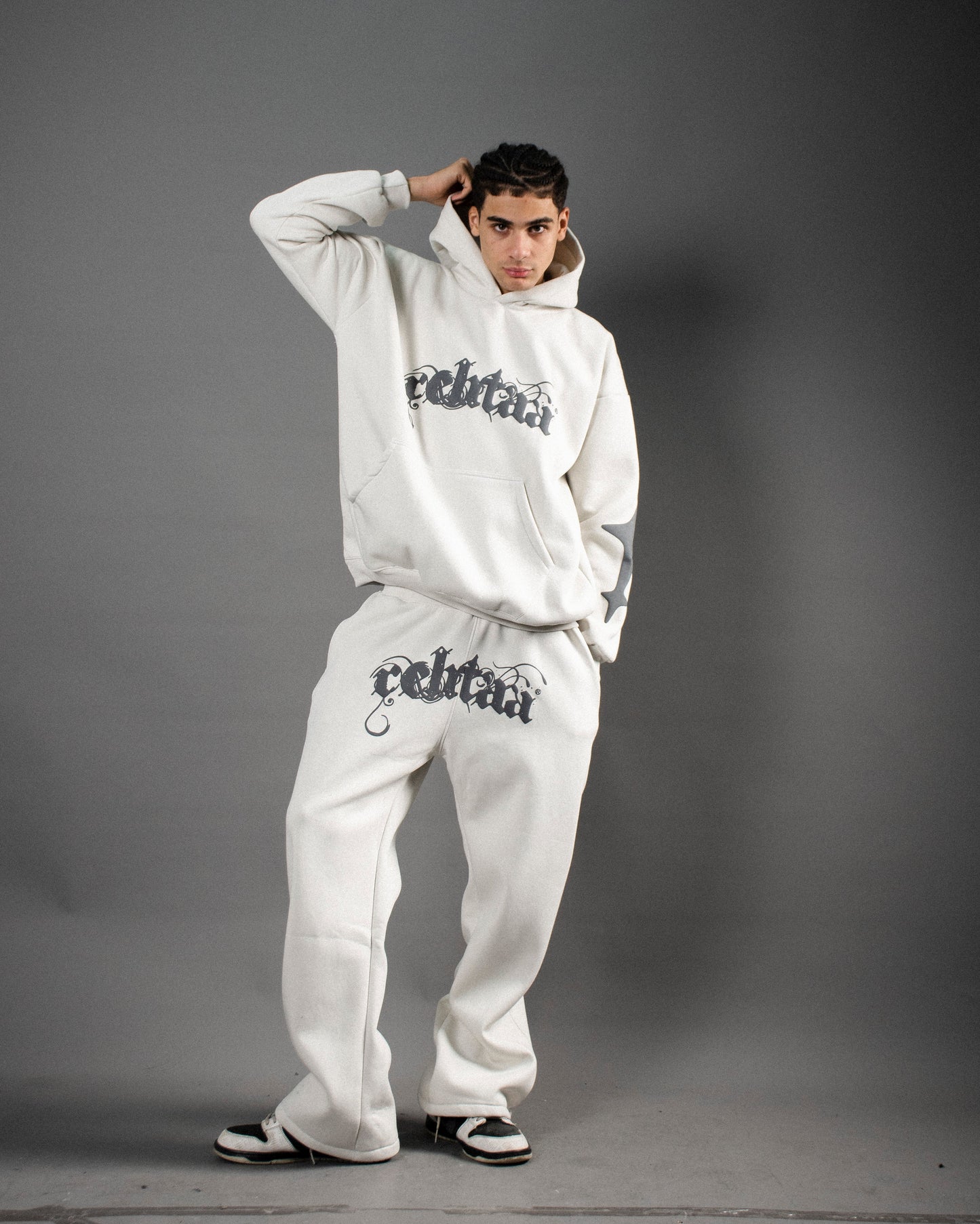 Rehlaa off white hoodie